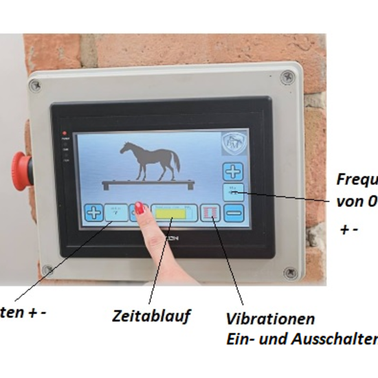 Columbus VibraPlate - mobile Einheit  ohne Bügel inkl. Erweiterte-Steuerung